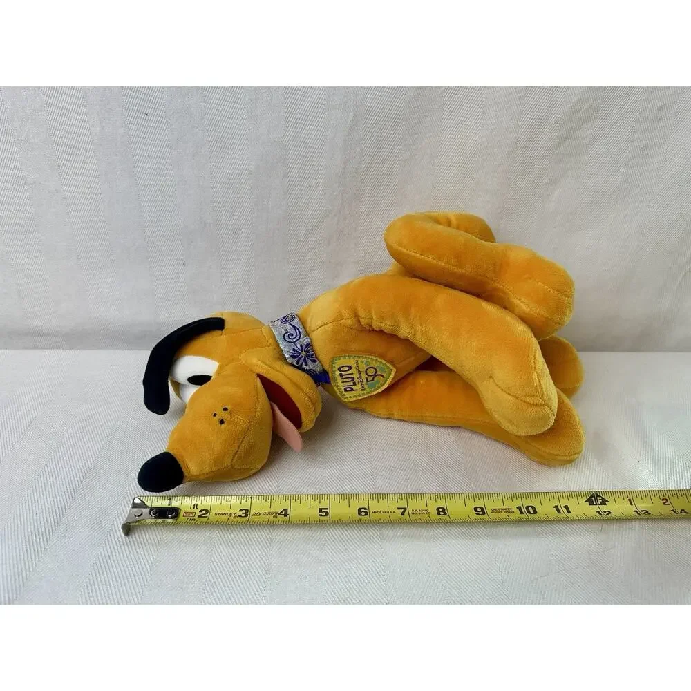 Walt Disney World 50th Anniversary Pluto Plush Collectable Stuffed Animal 12